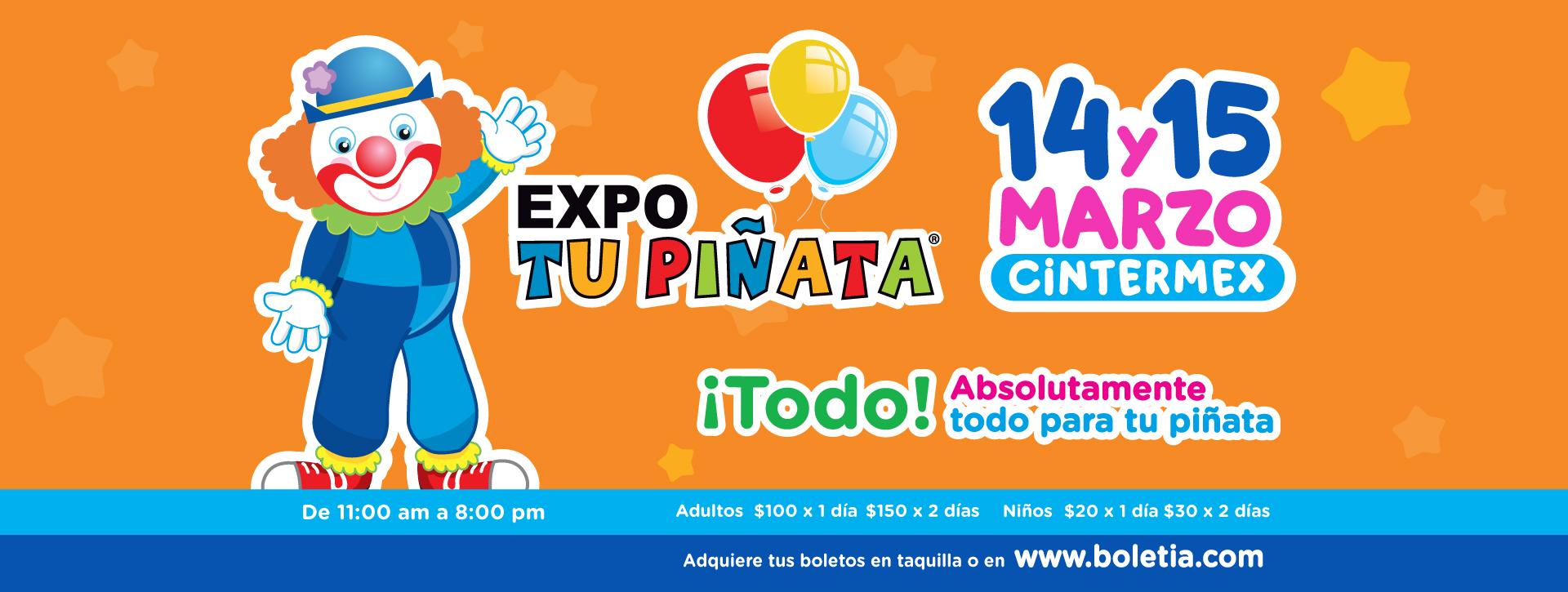 EXPO TU PIÑATA MARZO 2026 en Monterrey