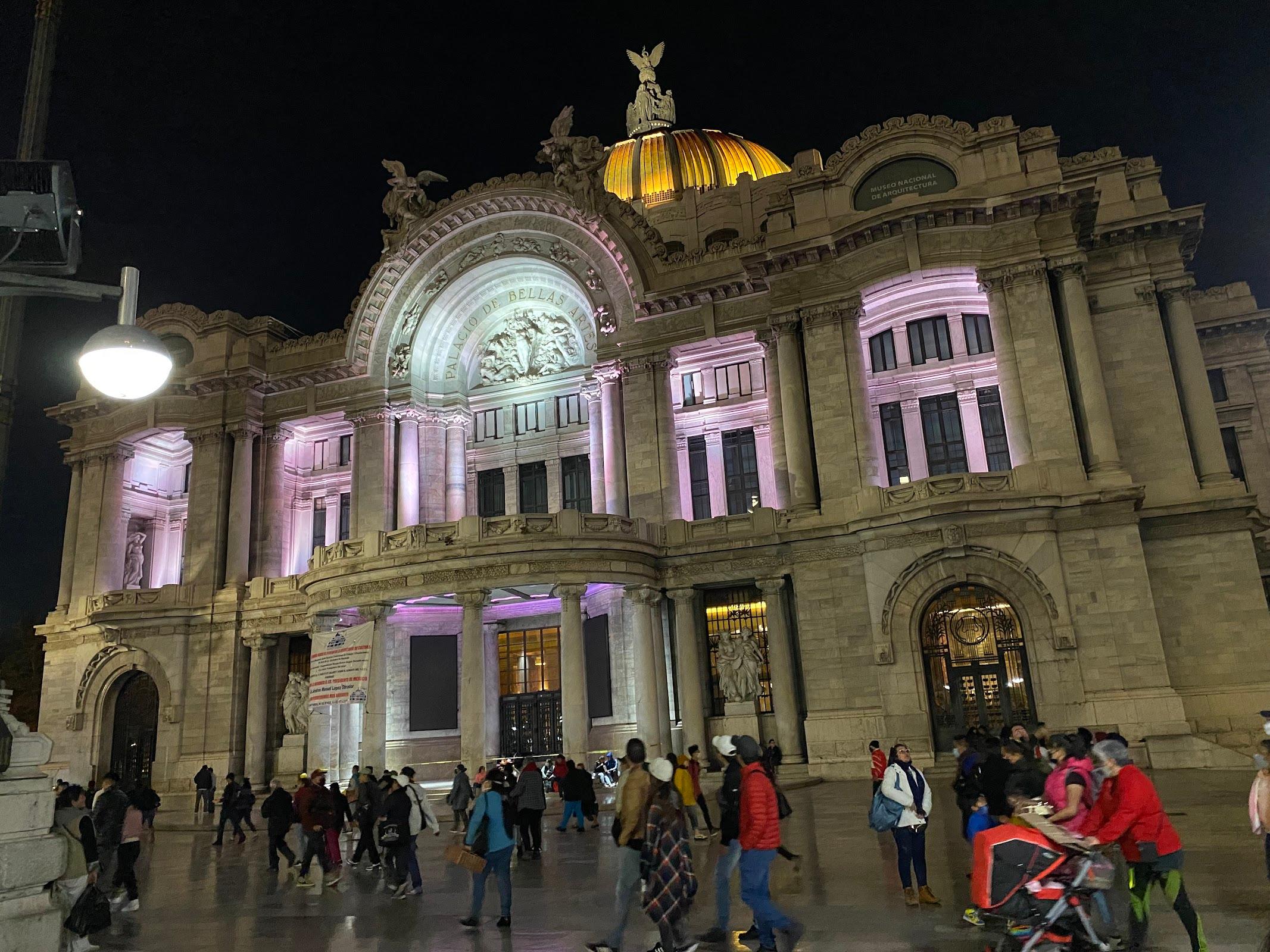 Palacio de Bellas Artes vista 4