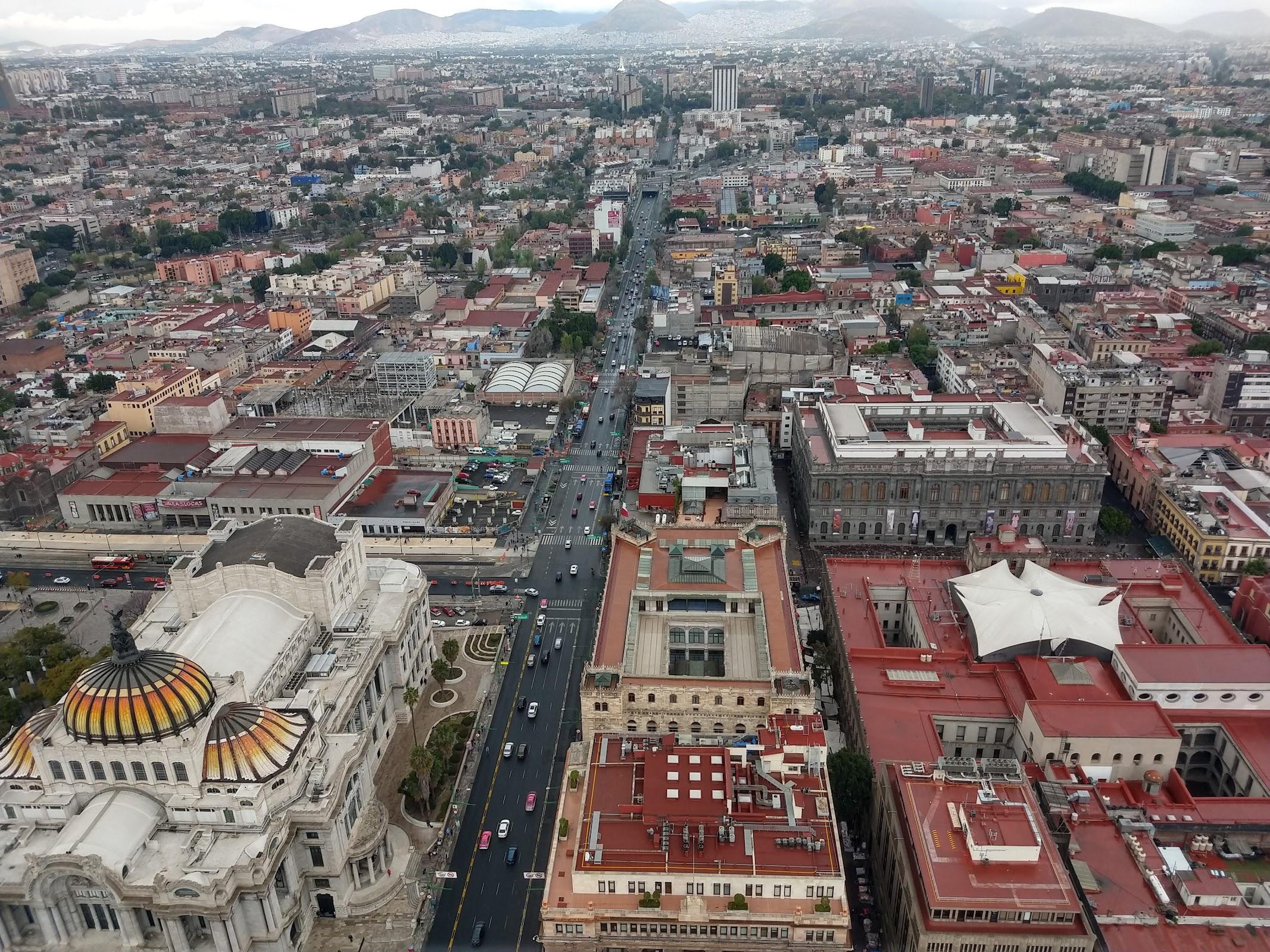 Mirador Torre Latinoamericana vista 2