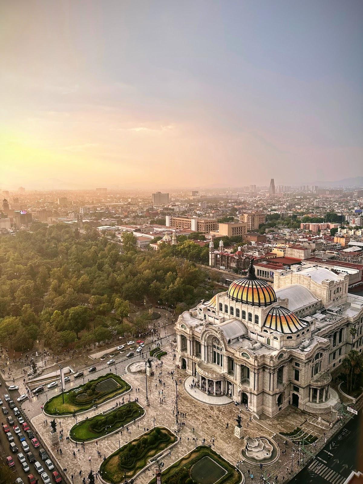 Mirador Torre Latinoamericana vista 3