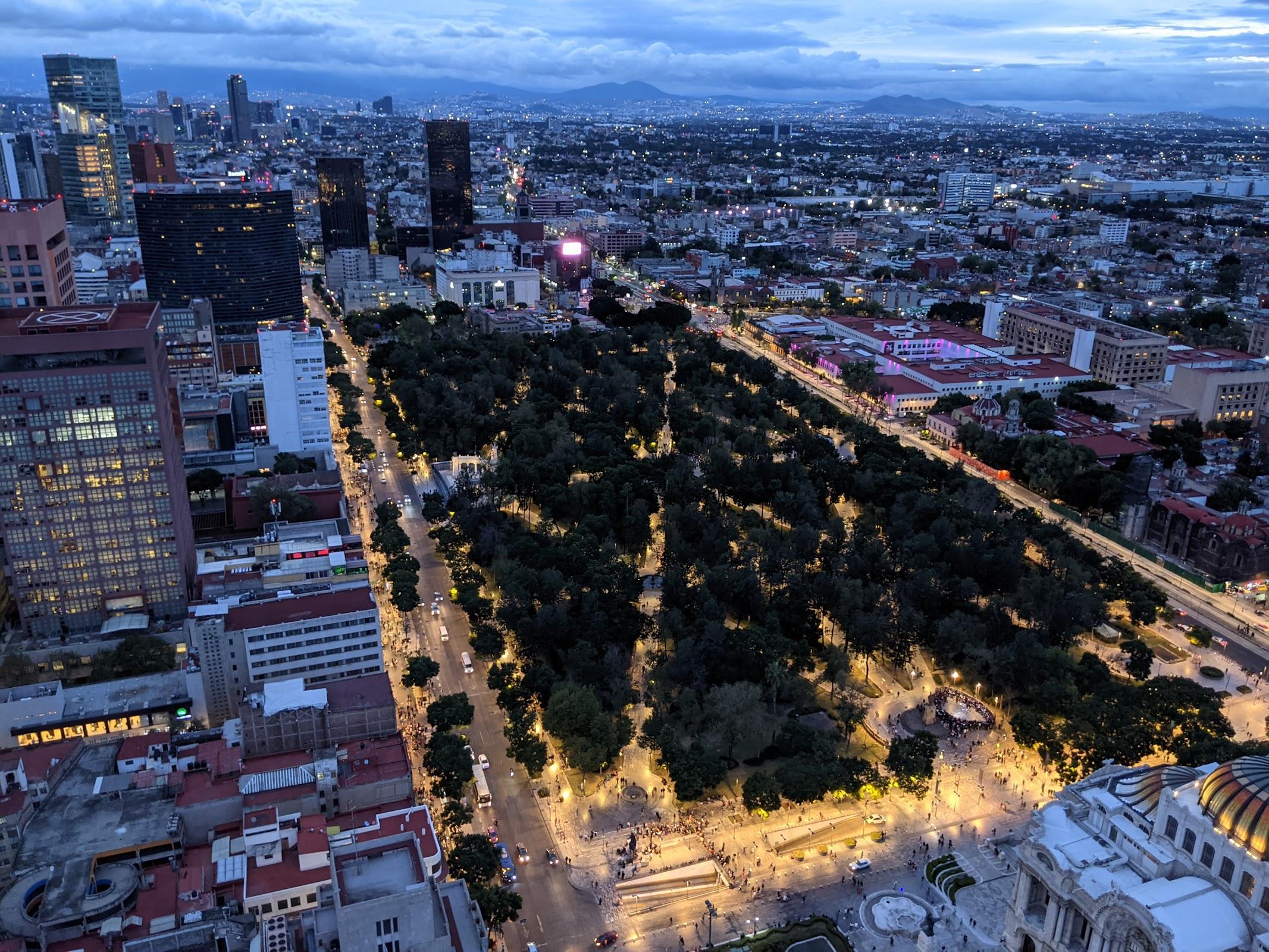 Mirador Torre Latinoamericana vista 5