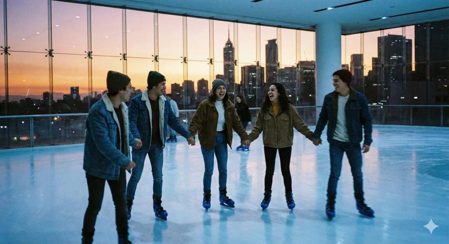 Portada de la colección Pistas de Hielo